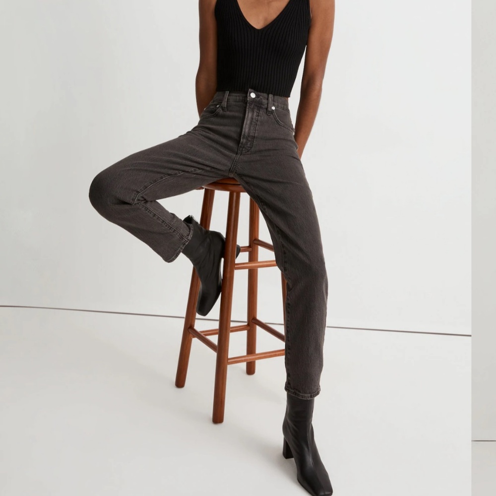 Madewell black perfect vintage jean